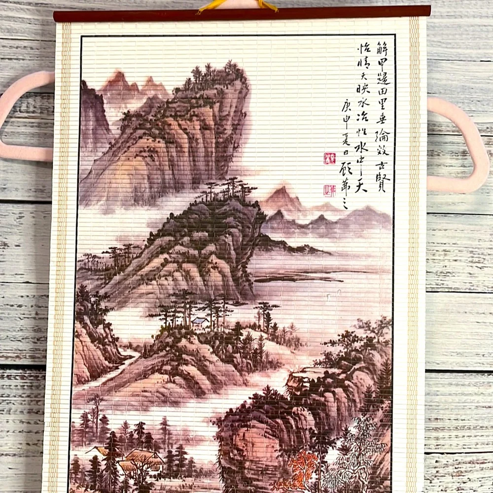 🔥 SALE Chinese Landscape Asian Art Traditional Wall Hanging Decoration